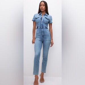 Good American Fit for Success Jumpsuit XS NWT